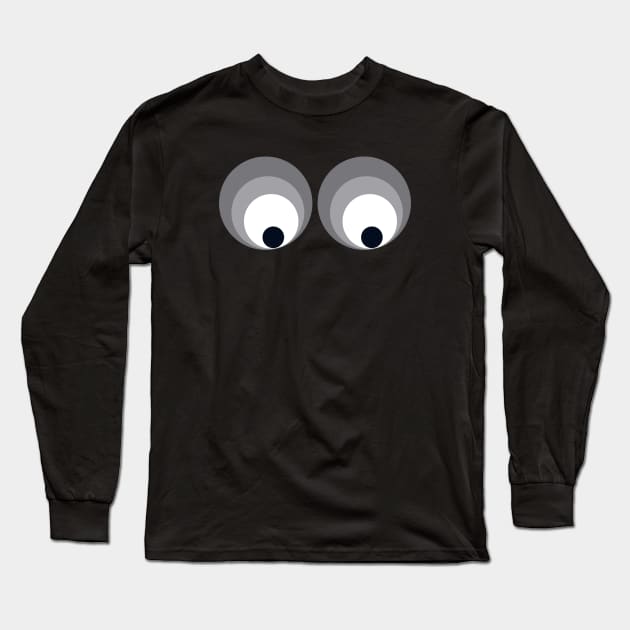 Big eyes Long Sleeve T-Shirt by Givepineapple